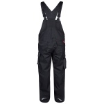 ARBEITSHOSE | GALAXY LATZHOSE - 3850 - 570 von ENGEL / Farbe:Schwarz/Anthrazitgrau / 100% Baumwolle, 350 g/m2