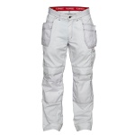 COMBAT HOSE - 2761-630 von ENGEL / Farbe: Wei / MIT HOLSTERTASCHEN / 65% Polyester, 35% Baumwolle, 280 g/m2