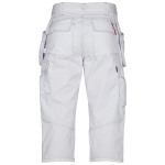 COMBAT DREIVIERTELHOSE - 6861-630 von ENGEL / Farbe: Wei / MIT HOLSTERTASCHEN / 65% Polyester, 35% Baumwolle, 280 g/m2