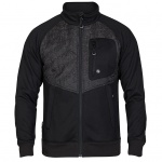 X-TREME SWEATCARDIGAN - 8361-233 von ENGEL / Farbe: Schwarz / 65% Polyester, 35% Baumwolle, 320 g/m, geklebt mit 100% Polyester-Microﬂeece