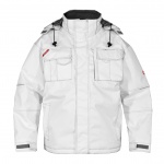 COMBAT PILOTJACKE - 1232-107 von ENGEL / Farbe: Wei / 100% Oxford Polyester, 260 g/m WP 5000 mm/ MVP 5000 g