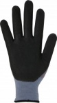 Feinstrickhandschuh HIT099 von ASATEX / Farbe: grau/schwarz / mit Mikroschaum-Beschichtung / 12 Paar