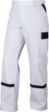 Bundhose von BEB / 290 g/m / 100% Baumwolle / Knieverstrkung / Knopfverschluss / Farbe: wei