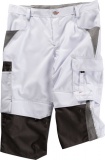 Piratenhose INFLAME von BEB / 245 g/m / 65% Polyester / 35% Baumwolle /  Reflexpaspel  /  Zollstocktasche  /  Cargotasche  / Farbe: wei