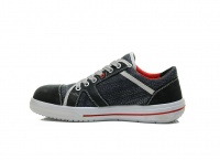SENSATION LOW ESD S2 von ELTEN / Hydrophobiertes Textilmaterial in Jeans-Optik / Textilfutter Bioactive / Softvlies-Brandsohle / Stahlkappe
