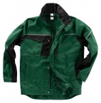 ARBEITSJACKE | Bundjacke INFLAME von BEB / Farbe: Spruce green/Schwarz / 65% Polyester, 35% Baumwolle, 245 g/m
