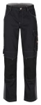 ARBEITSHOSE |Bundhose INFLAME von BEB / Farbe: Schwarz/Grau / 65% Polyester, 35% Baumwolle, 245 g/m