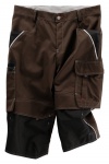 Piratenhose INFLAME von BEB / Farbe: Chocolate brown/Schwarz/ 65% Polyester, 35% Baumwolle, 245 g/m