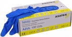 NITRIL-HANDSCHUHE | Einweghandschuh ENHU-24 ungepudert / Farbe: blau /  Nitril / ungepudert /  10x100 Stück - Box